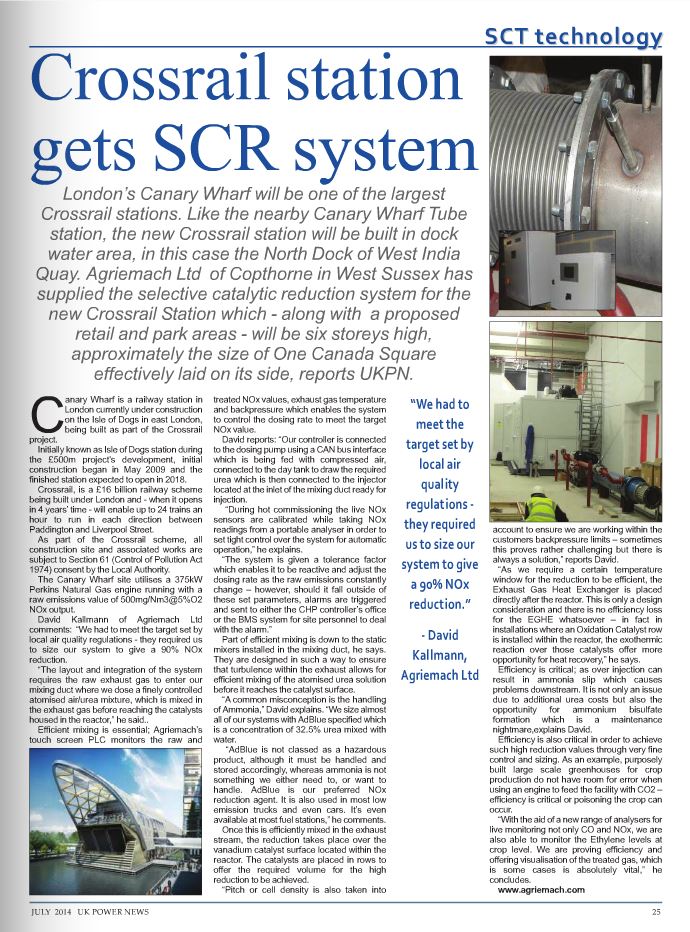 Selective Catalytic Reduction UK